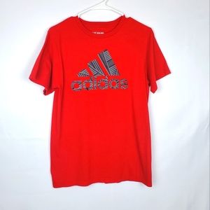4/$25 SALE 🛍️ Adidas Red Logo T-Shirt M